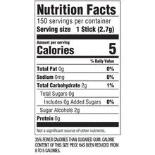 Load image into Gallery viewer, 5 Gum Peppermint Cobalt Sugarfree Gum, 15 Piece (10 Pack)