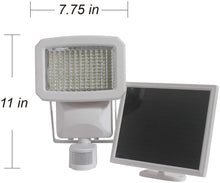 Load image into Gallery viewer, Nature Power 22266 Motion Solar Security Light, 9 x 8 x 9, White