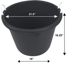 Load image into Gallery viewer, HOMZ Plastic Utility Tub