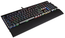 Load image into Gallery viewer, CORSAIR K70 RGB RAPIDFIRE Mechanical Gaming Keyboard - USB Passthrough &amp; Media Controls - Fastest &amp; Linear - Cherry MX Speed - RGB LED Backlit