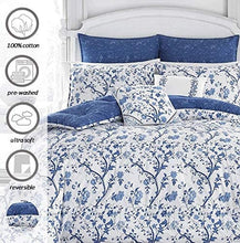 Load image into Gallery viewer, Laura Ashley Home Luxury Ultra Soft Comforter, All Season Bedding Set, Stylish Delicate Design for Home Décor