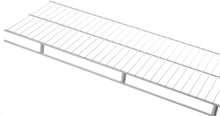 Load image into Gallery viewer, Rubbermaid 3E0000WHT Linen Closet Shelf Kit, 3-Feet, White
