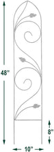 Load image into Gallery viewer, Arcadia Garden Products TR03 Arched Garden Trellis