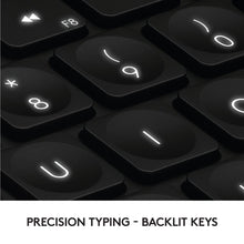 Load image into Gallery viewer, Logitech Craft Advanced Wireless Keyboard with Creative Input Dial and Backlit Keys, Dark grey and aluminum