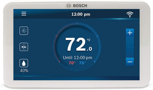 Bosch BCC100 Connected Control Smart Phone Wi-Fi Thermostat - Works with Alexa - Touch Screen