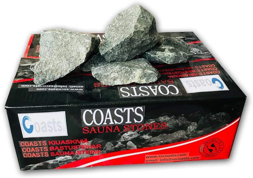 Coasts SSBAG Replacement Sauna Heater Rocks Stones 40 Pounds