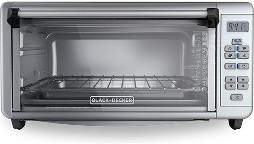 Applica Black+Decker TO3290XSD Extra-Wide Toaster Oven, Stainless Steel