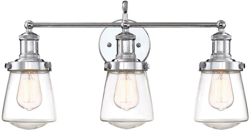 Designers Fountain 69503-CH Taylor 3 Light Bath Bar, Chrome