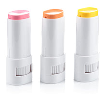 Load image into Gallery viewer, Bare Republic Mineral Sunscreen and Sunblock Neon Stick with Zinc Oxide, Broad Spectrum SPF 50, Reef Friendly, Sunset 3 Pack, 0.3 Oz Each