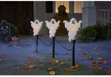 Load image into Gallery viewer, Gemmy Lightshow Flickering Ghosts Halloween Pathway Markers (3-Count)