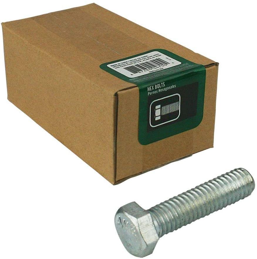 Everbilt 3/8 in. x 2 in. Zinc Hex Bolt (25-Pack)