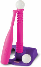 Load image into Gallery viewer, Little Tikes TotSports T-Ball Set- Pink/Purple, 2 Balls
