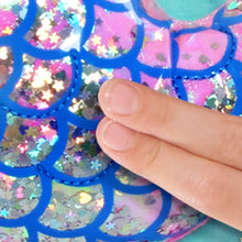 Load image into Gallery viewer, Barbie Dreamtopia Mer Puppy Plush Honey, Soft Stuffed Animal with Floating Glitter Mermaid Tail