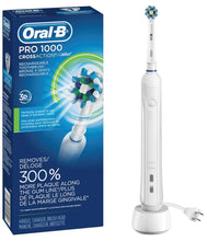 Load image into Gallery viewer, Oral-B White Pro 1000 Power Rechargeable Electric Toothbrush, Powered by Braun