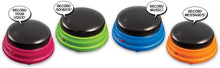 Load image into Gallery viewer, Learning Resources Recordable Answer Buzzers, Personalized Sound Buzzers, Talking Button, Set of 4, Easter Gits for Kids, Ages 3+