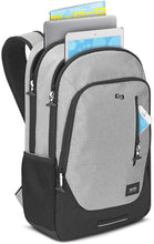 Load image into Gallery viewer, SOLO New York Varsity Region Laptop Backpack for women and men. Fits 15.6-Inch laptop and notebook perfect for business, travel, school and college