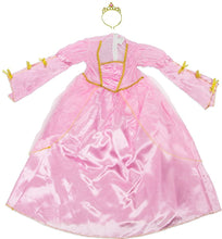 Load image into Gallery viewer, Pink Princess Children's Girl Halloween Dress Up Theme Party Roleplay &amp; Cosplay Costume (Youth Medium (5-6))