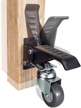 Load image into Gallery viewer, POWERTEC Quick-Release Workbench Caster Plates