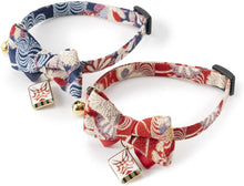Load image into Gallery viewer, NECO ICHI CATS FIRST Necoichi Kabuki Charm Bow Tie Cat Collar