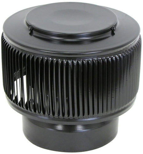 ACTIVE VENTILATION AV-6-PVC-BL Aura PVC Vent Cap 6 in. Dia Exhaust Vent