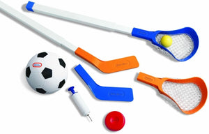 Little Tikes Easy Score Soccer, Hockey, Lacrosse Set with Net