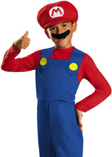 Load image into Gallery viewer, Nintendo Super Mario Bros DISK73689L Classic Costume, (Small 4-6 years)