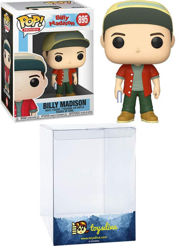 Billy Madison: Funk o Pop! Movies Vinyl Figure Bundle with 1 Compatible 'ToysDiva' Graphic Protector (895 - 46590 - B)