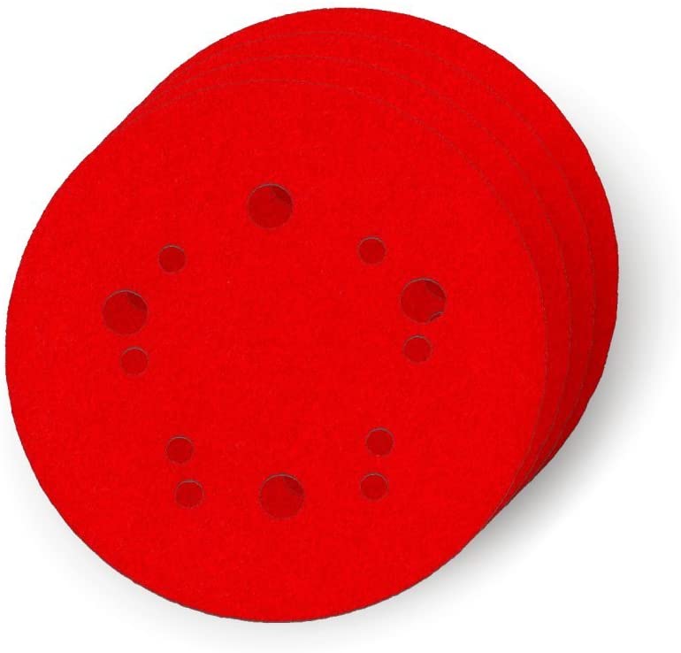 Diablo DCD050220H04G 5 in. 220-Grit Universal Hole Random Orbital Sanding Disc (4-Pack)