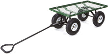 Load image into Gallery viewer, Gorilla Carts GOR400-COM Steel Garden Cart with Removable Sides, 400-lbs. Capacity, Green