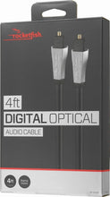 Load image into Gallery viewer, Rocketfish 4' Toslink Optical Audio Cable - Black - Model RF-G1221