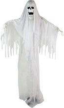 Load image into Gallery viewer, Haunted Hill Farm HHGHST-2FLS Life Size Animatronic Reaper, Indoor/Outdoor Halloween Decoration, Multi