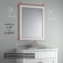 Load image into Gallery viewer, 29 in. x 41 in. (M3) Rectangular Mirror Frame in Stone Mosaic