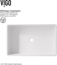 Load image into Gallery viewer, Vigo Vessel Bathroom Sink