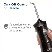 Load image into Gallery viewer, WaterPik Waterflosser Cordless Plus Satin Black