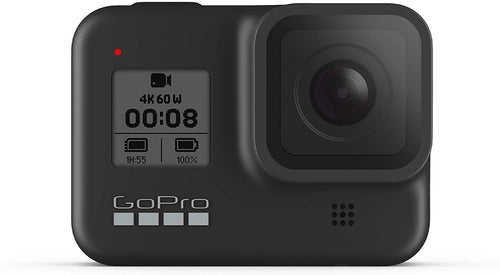GoPro HERO8 Black - Waterproof Action Camera with Touch Screen 4K Ultra HD Video 12MP Photos 1080p Live Streaming Stabilization