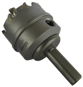 Drill America 13/16" Carbide Tipped Hole Cutter with 3/16" Depth of Cut, DMS Series