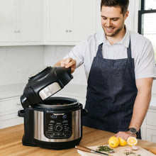 Load image into Gallery viewer, Ninja Ste Foodi 8qt. 9-in-1 Deluxe XL Pressure Cooker &amp; Air Fryer-Stainless Steel/Black