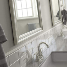 Load image into Gallery viewer, Rectangular Framed Mirror with Standard Glass and Flush Mount Hardware (29 x 41 (M3), Vintage Nickel)