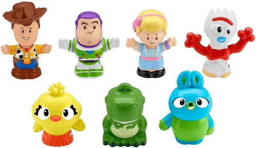 Fisher-Price Disney Toy Story 4, 7-Figure Pack by Little People [Amazon Exclusive]