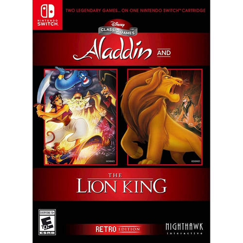 Aladdin and The Lion King Retro Edition Clamshell - Nintendo Switch