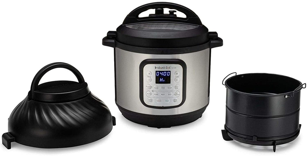 Inastant Pot Duoa Crisp + Air Fryer 11-in-1 Air Fryer and Pressure Cooker