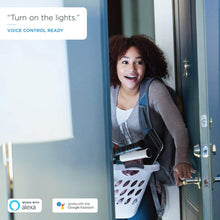 Load image into Gallery viewer, WiZ WiFi connected smart LED Hero table lamp. White color. Dimmable, 64,000 shades of white, 16 million colors. Compatible with Alexa and Google Home.