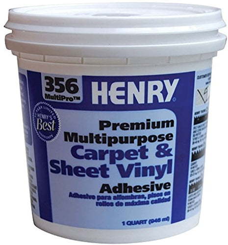 Henry HY356CQT 1 Quart Multipurpose Carpet & Sheet Vinyl Adhesive