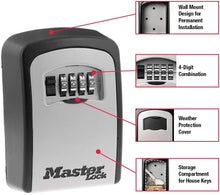 Load image into Gallery viewer, Master Lock Set Your Own Combination Wall Mount Lock