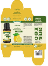 Load image into Gallery viewer, Nature's Truth Vitamins Essential Oil, Lemon, 0.51 Fluid Ounce