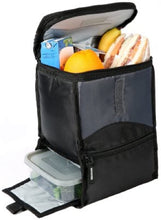 Load image into Gallery viewer, Arctic Zone Insulated Lunch Box (Dark Grey and Black) with Free Food Container