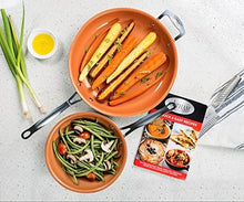 Load image into Gallery viewer, Gotham Steel Ultimate 15 Piece All in One Chef’s Kitchen Set with Non-Stick Ti-Cerama Copper Coating – Includes Skillets, Stock Pots, Deep Fry Basket and Shallow Square Pan