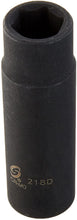 Load image into Gallery viewer, Sunex 218d 1/2-Inch Drive 9/16-Inch Deep Impact Socket