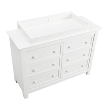 Load image into Gallery viewer, Baby Relax Tia Dresser Changing Topper, White