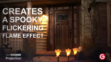 Load image into Gallery viewer, Gemmy Lightshow Flickering Ghosts Halloween Pathway Markers (3-Count)